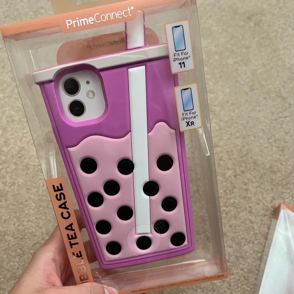 iPhone XR/11 boba bubble tea case
